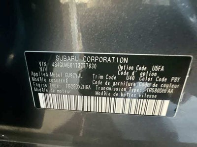 2026 Subaru CROSSTREK Base