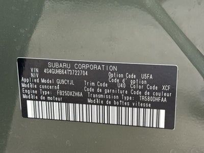 2026 Subaru CROSSTREK Base