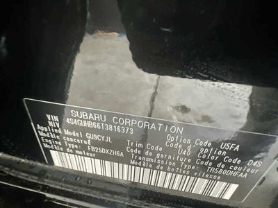 2026 Subaru CROSSTREK Base