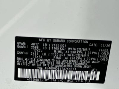 2026 Subaru CROSSTREK Premium