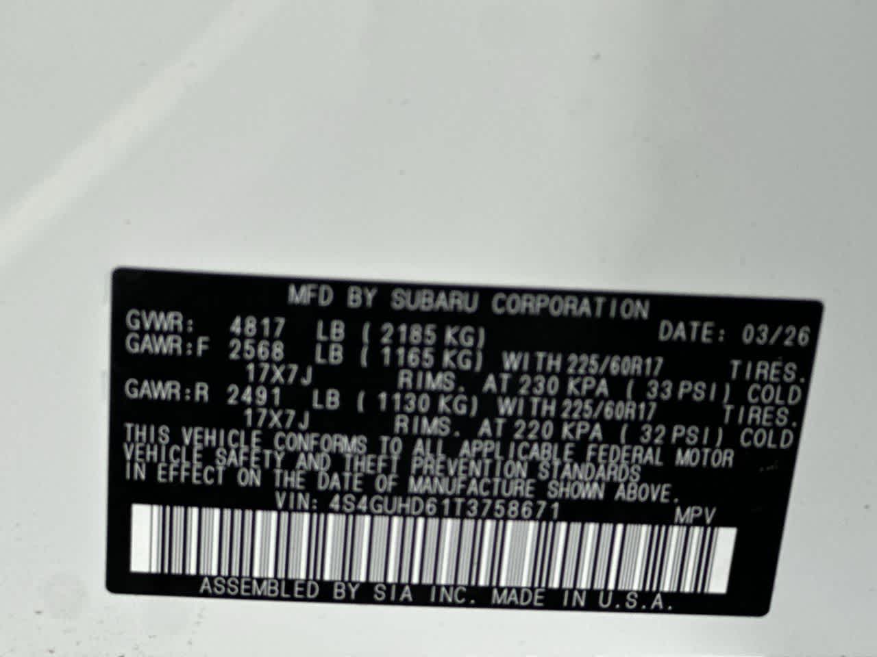 2026 Subaru CROSSTREK Premium