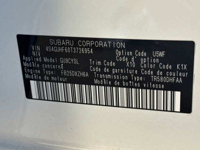 2026 Subaru CROSSTREK Sport