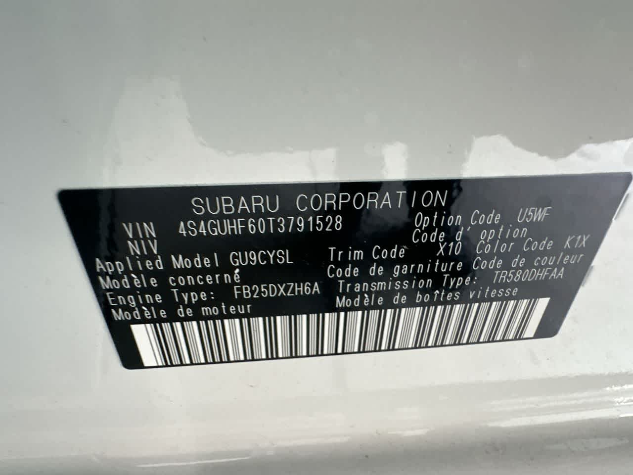 2026 Subaru CROSSTREK Sport