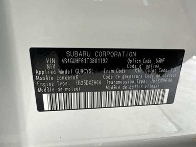 2026 Subaru CROSSTREK Sport