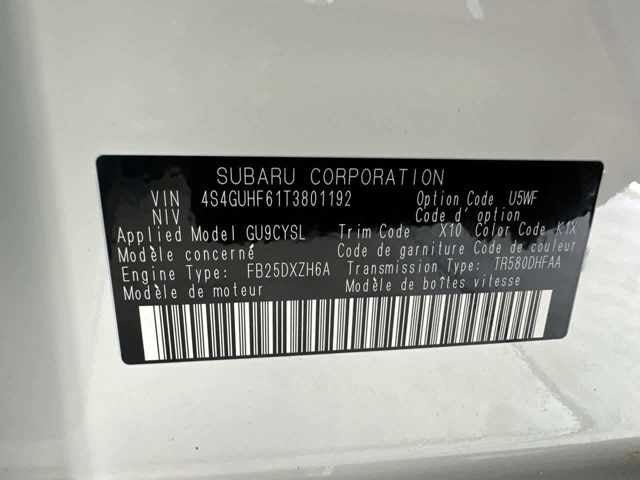 2026 Subaru CROSSTREK Sport