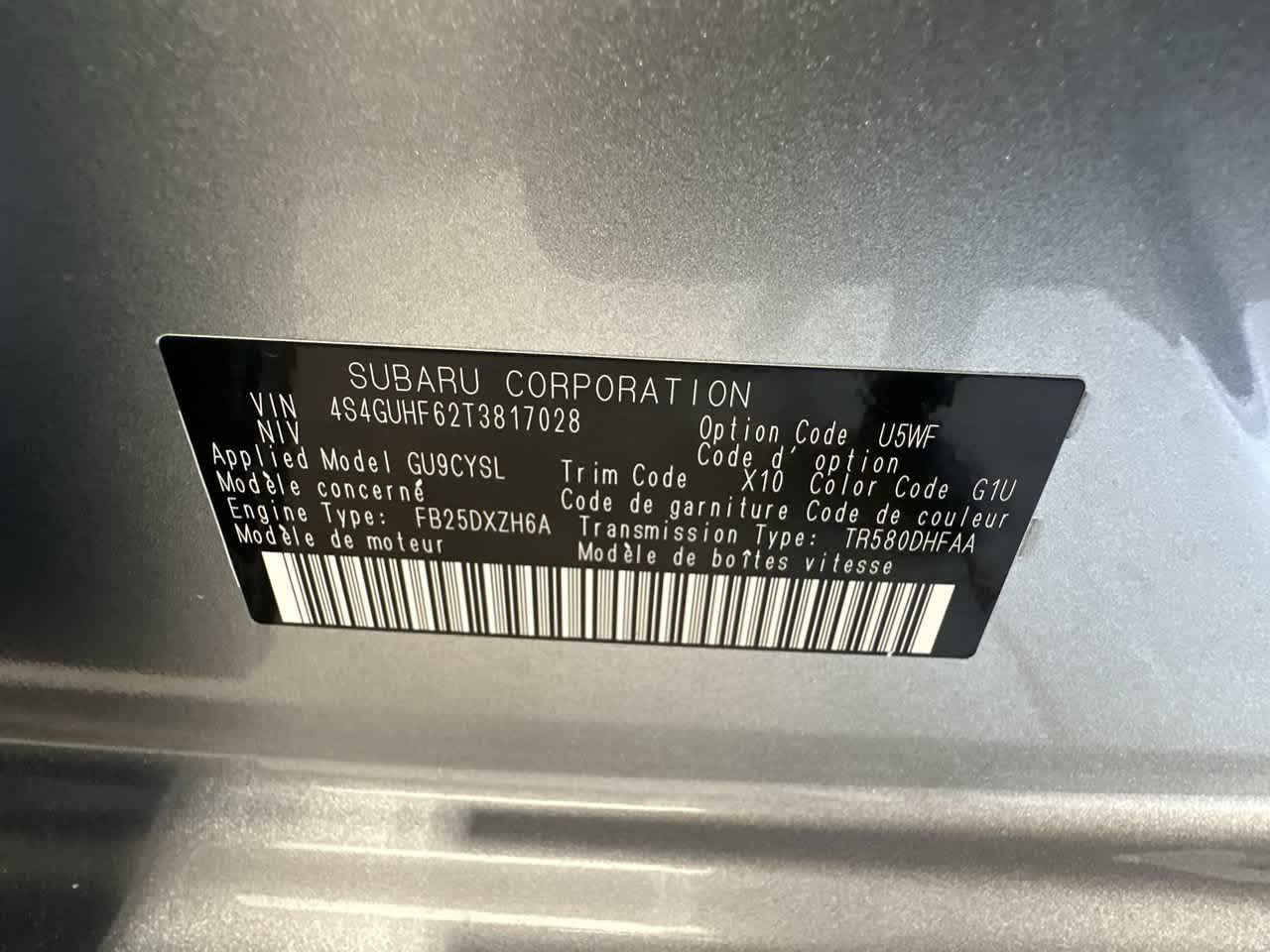 2026 Subaru CROSSTREK Sport