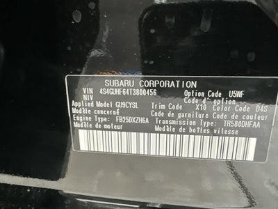 2026 Subaru CROSSTREK Sport