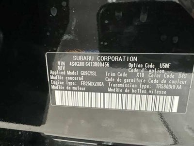 2026 Subaru CROSSTREK Sport