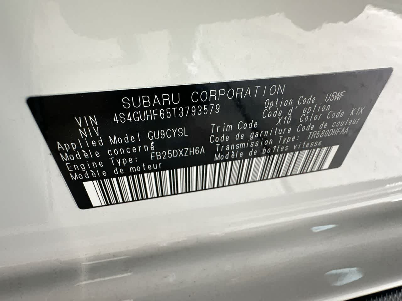 2026 Subaru CROSSTREK Sport