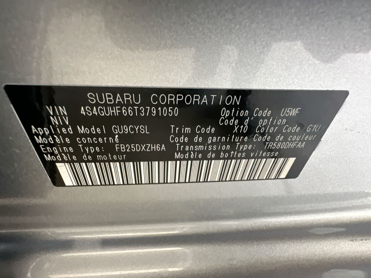 2026 Subaru CROSSTREK Sport
