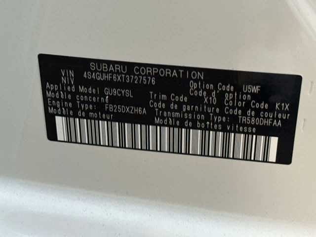 2026 Subaru CROSSTREK Sport