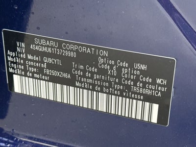 2026 Subaru CROSSTREK Wilderness