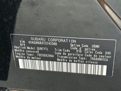 2026 Subaru CROSSTREK Wilderness