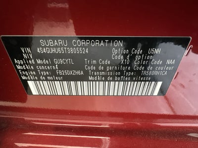 2026 Subaru CROSSTREK Wilderness