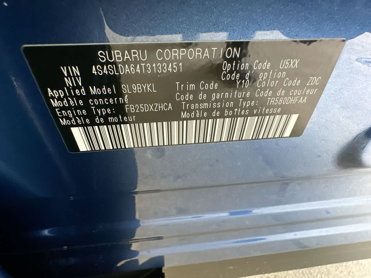 2026 Subaru FORESTER Standard Model