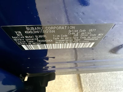 2026 Subaru FORESTER Sport Onyx Edition