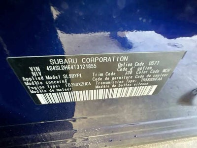 2026 Subaru FORESTER Sport Onyx Edition