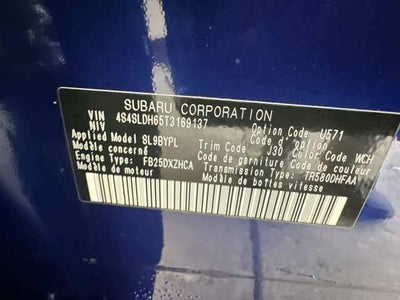 2026 Subaru FORESTER Sport Onyx Edition