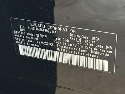 2026 Subaru FORESTER Sport