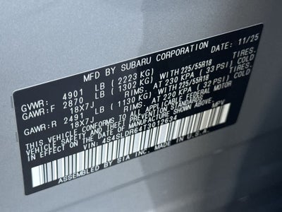 2026 Subaru FORESTER Limited