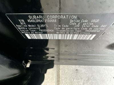 2026 Subaru FORESTER Limited