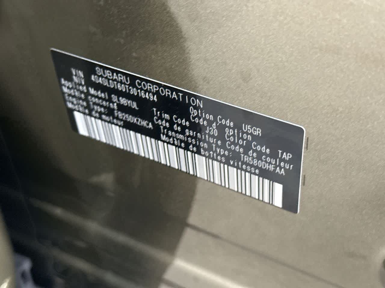 2026 Subaru FORESTER Touring