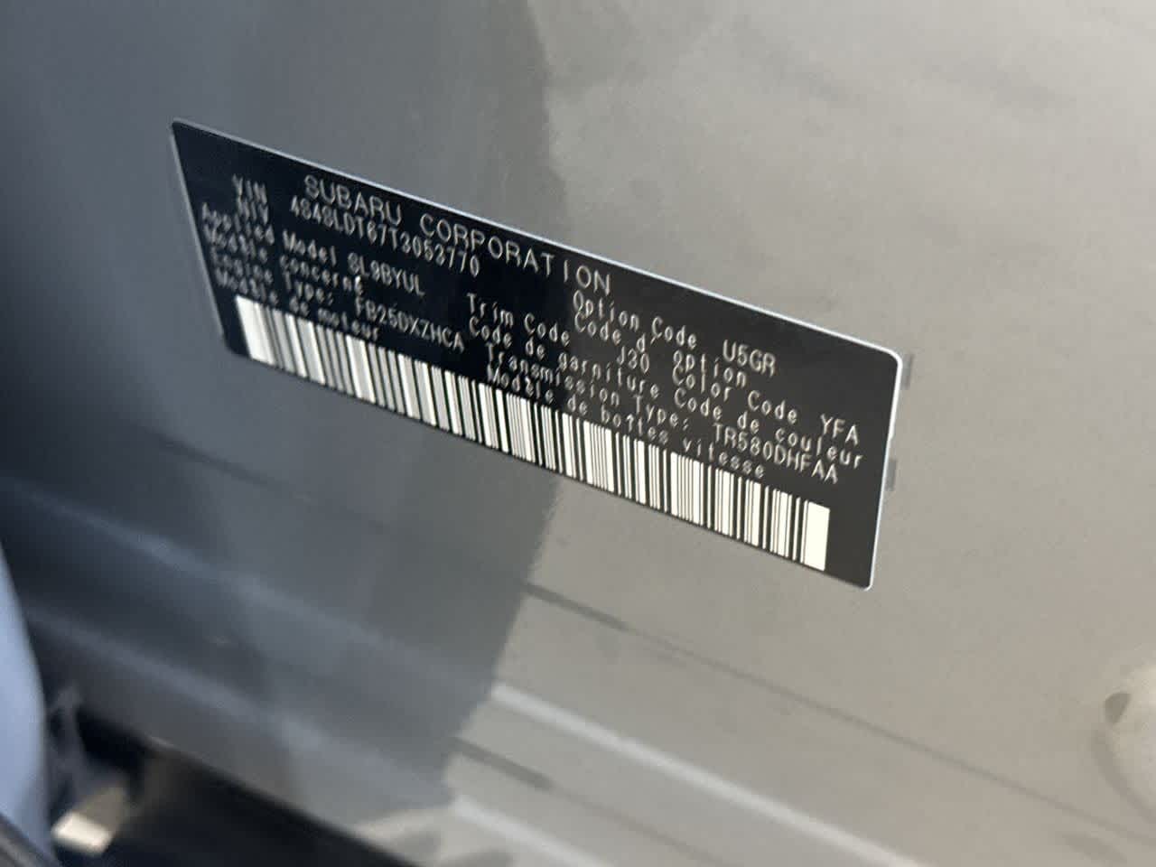 2026 Subaru FORESTER Touring