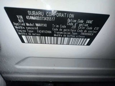 2026 Subaru ASCENT Premium 7-Passenger