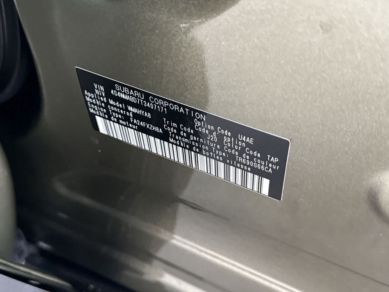 2026 Subaru ASCENT Premium 7-Passenger