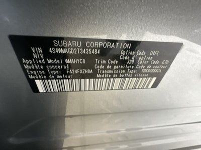 2026 Subaru ASCENT Limited 7-Passenger