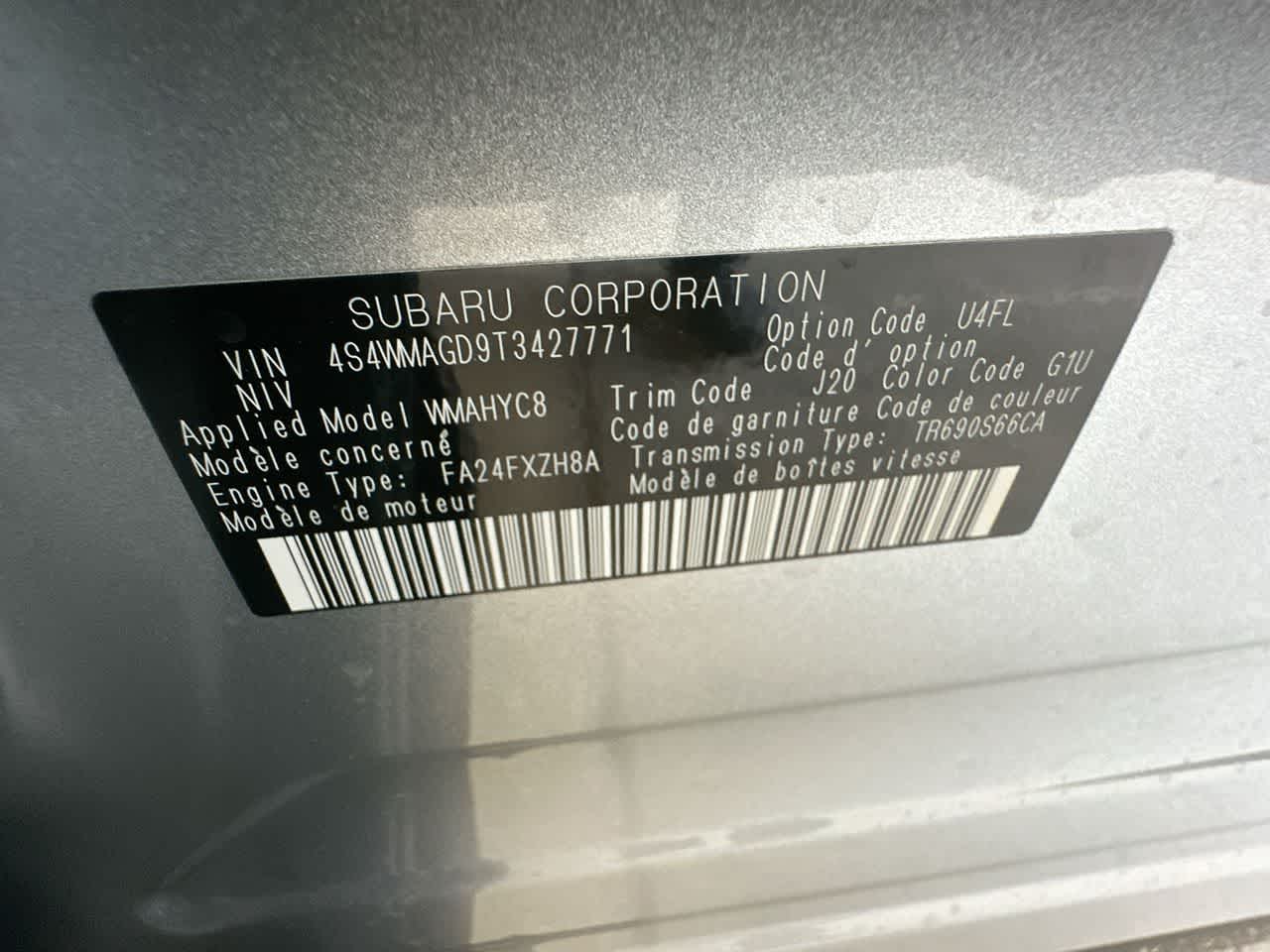 2026 Subaru ASCENT Limited 7-Passenger
