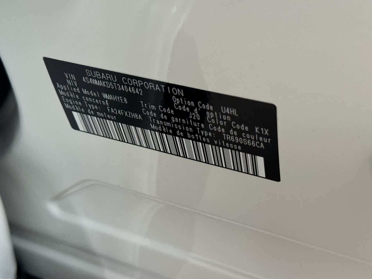 2026 Subaru ASCENT Touring 7-Passenger