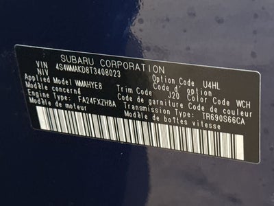 2026 Subaru ASCENT Touring 7-Passenger