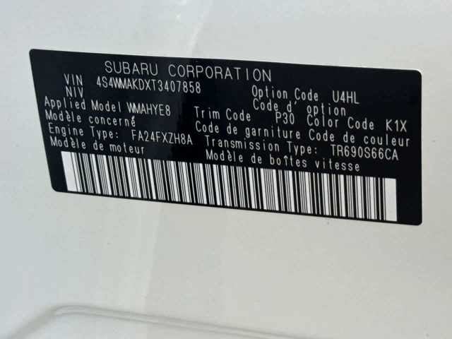 2026 Subaru ASCENT Touring 7-Passenger