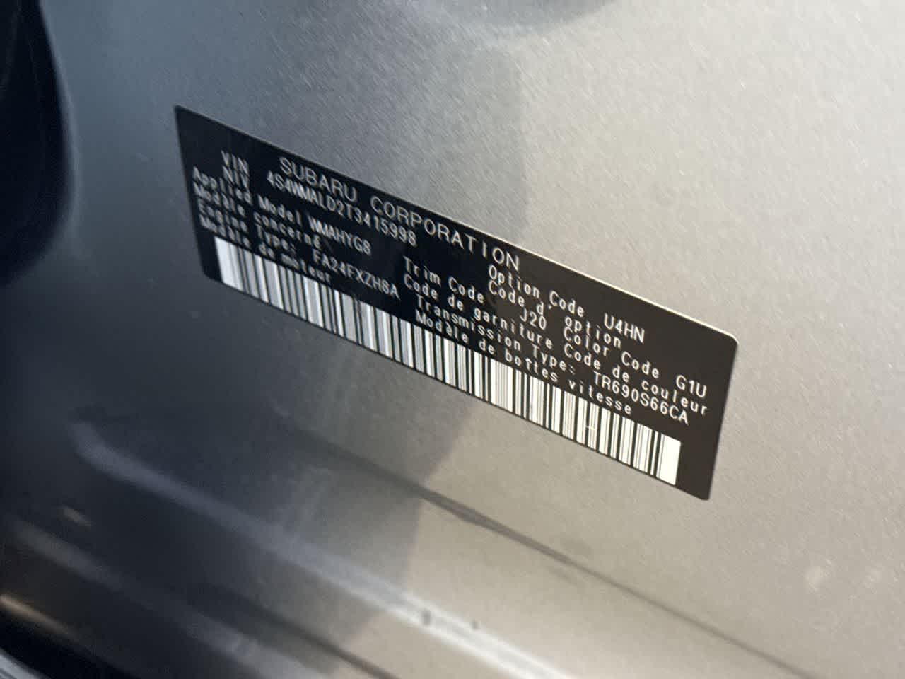 2026 Subaru ASCENT Onyx Edition Touring 7-Passenger