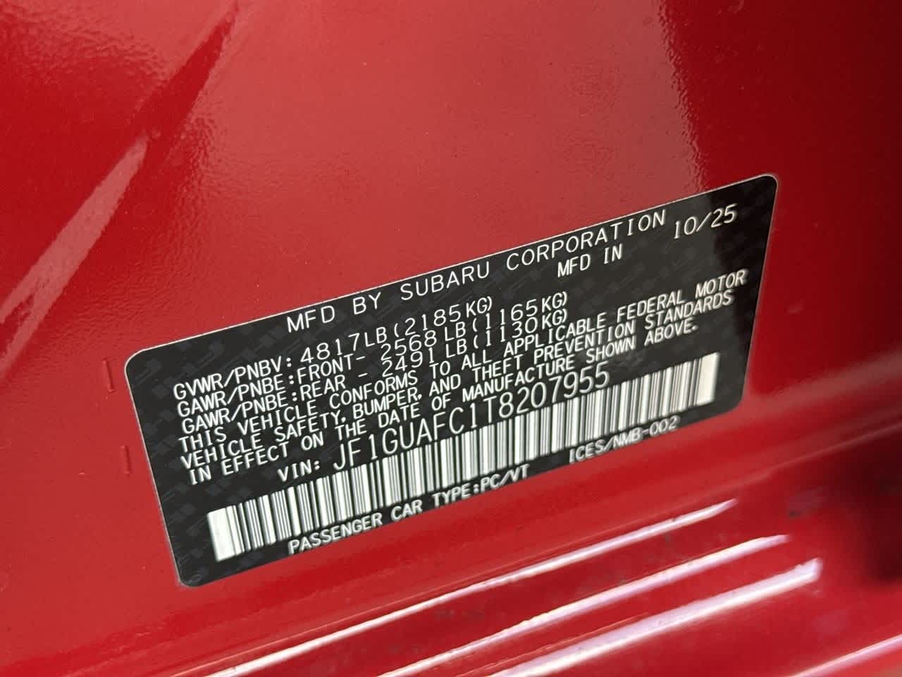 2026 Subaru IMPREZA Sport