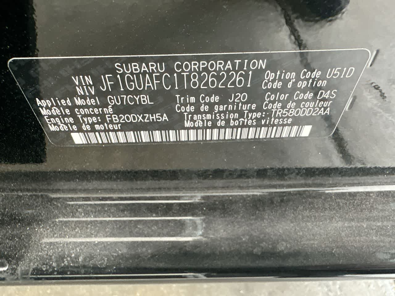 2026 Subaru IMPREZA Sport