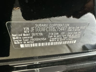 2026 Subaru IMPREZA Sport