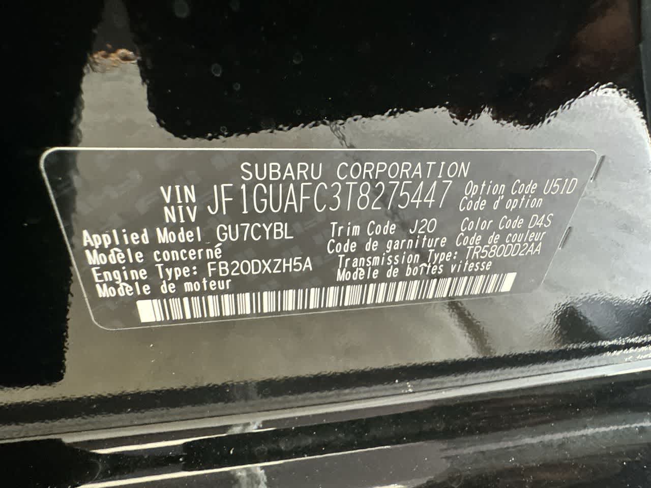 2026 Subaru IMPREZA Sport