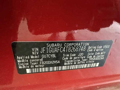 2026 Subaru IMPREZA Sport