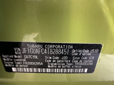 2026 Subaru IMPREZA Sport