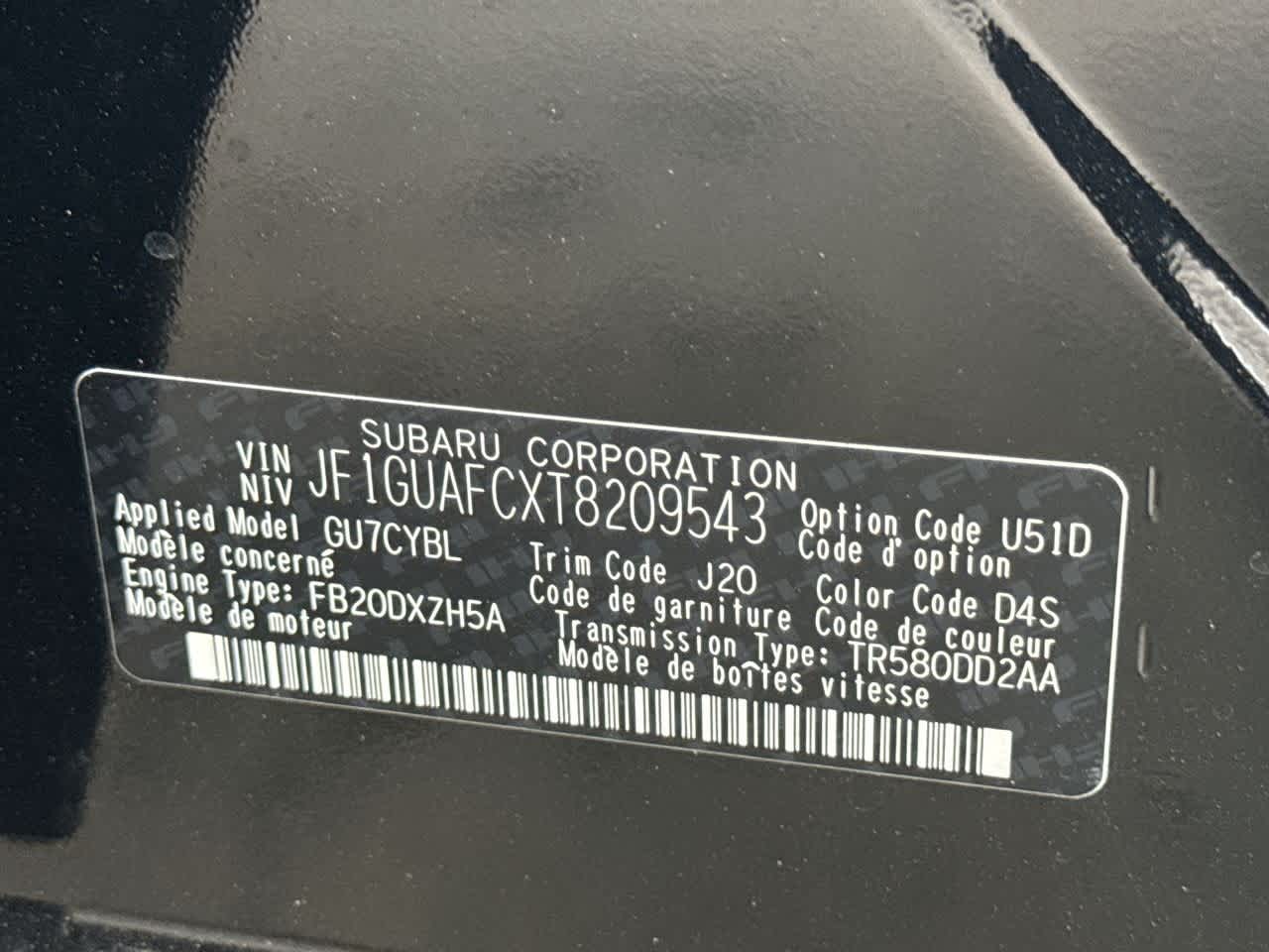 2026 Subaru IMPREZA Sport