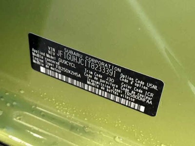 2026 Subaru IMPREZA RS