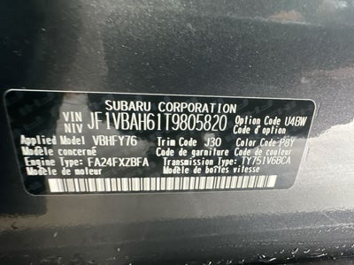 2026 Subaru WRX Premium