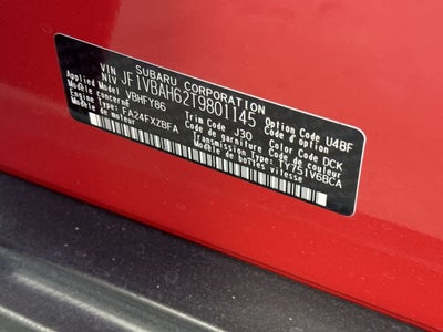 2026 Subaru WRX Premium