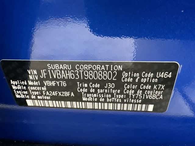 2026 Subaru WRX Base