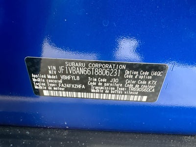 2026 Subaru WRX Limited