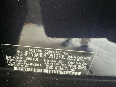 2026 Subaru WRX Limited