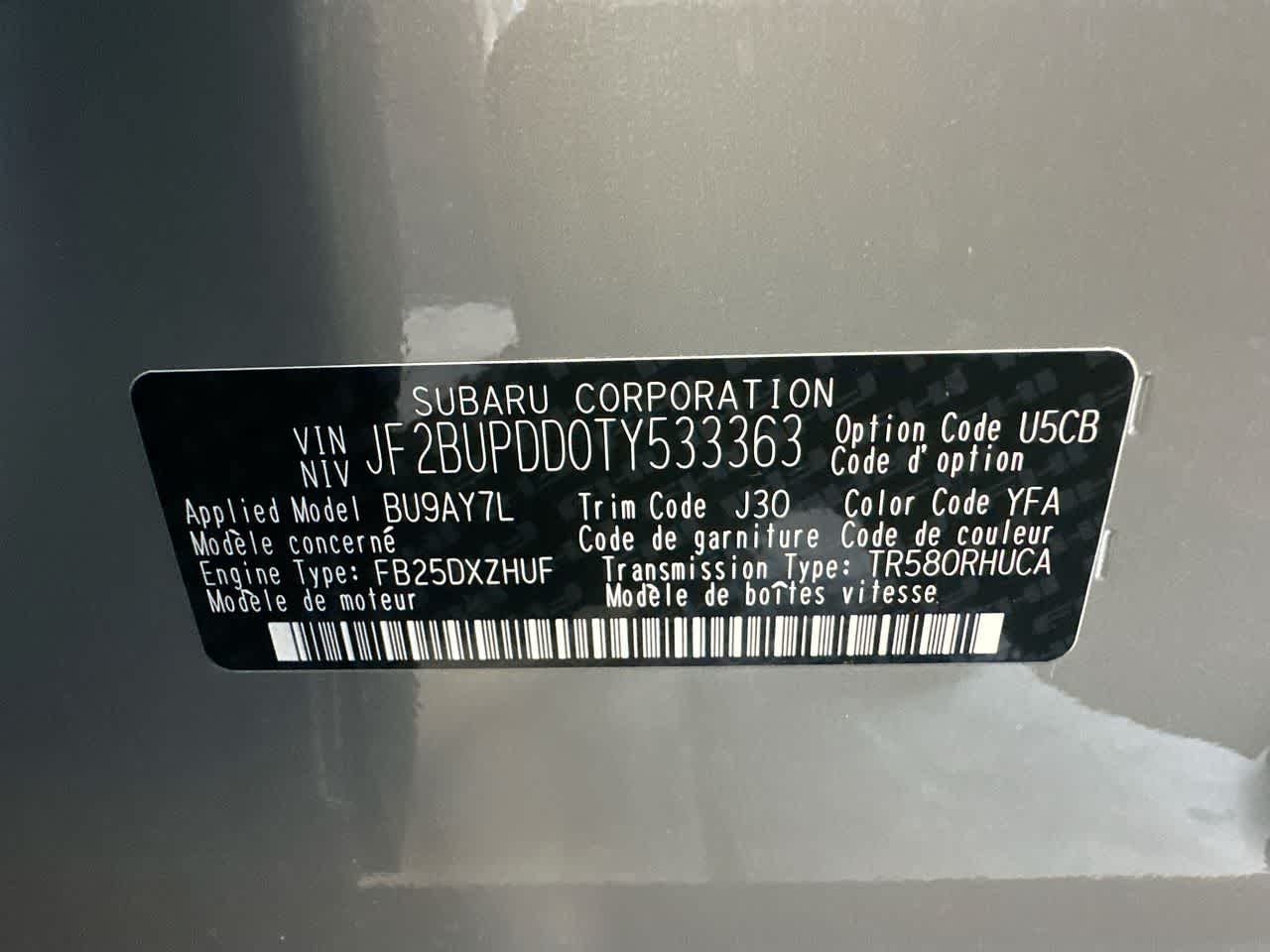 2026 Subaru OUTBACK Limited