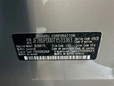 2026 Subaru OUTBACK Limited